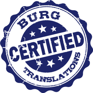 BURG Translations Certified